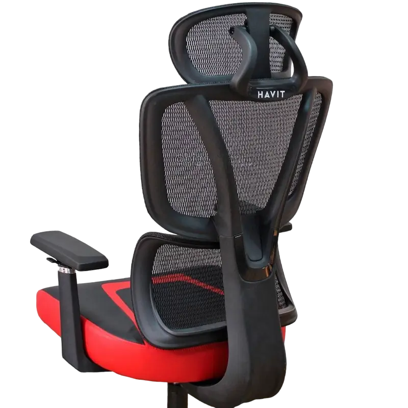 Scaun Gaming Havit GC919 PVC Piele Negru | Roșu