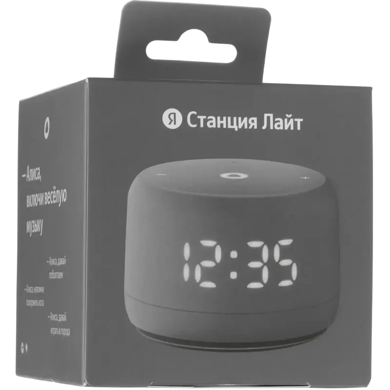 Умная колонка Yandex Station Lite 2 with Alice Графитовый