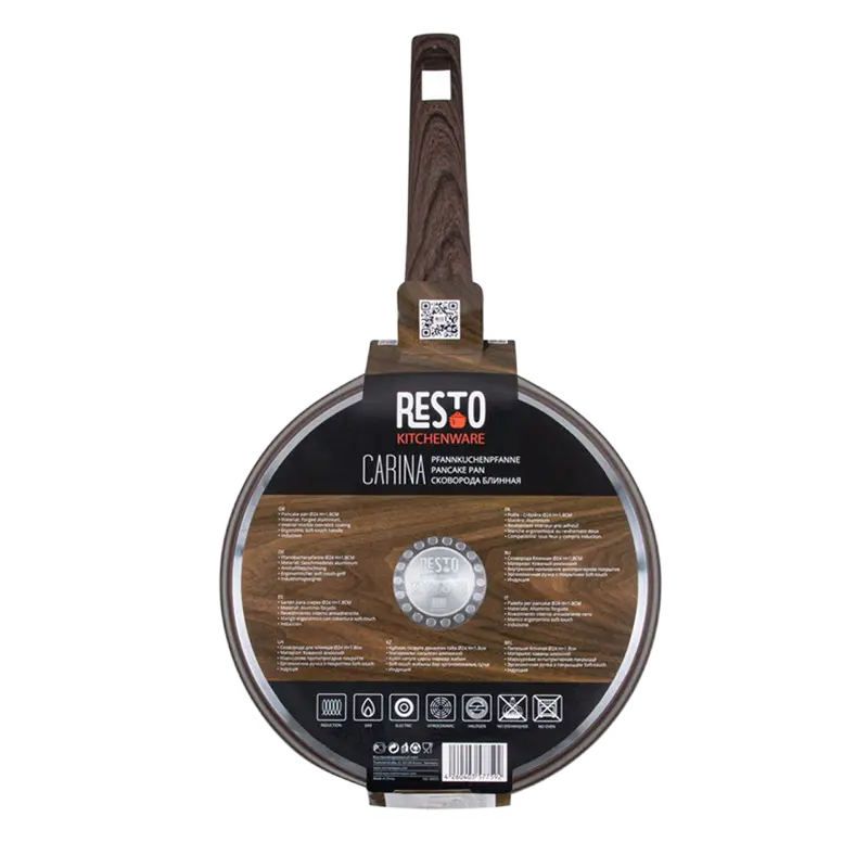 Блинная сковорода RESTO Carina Чёрный