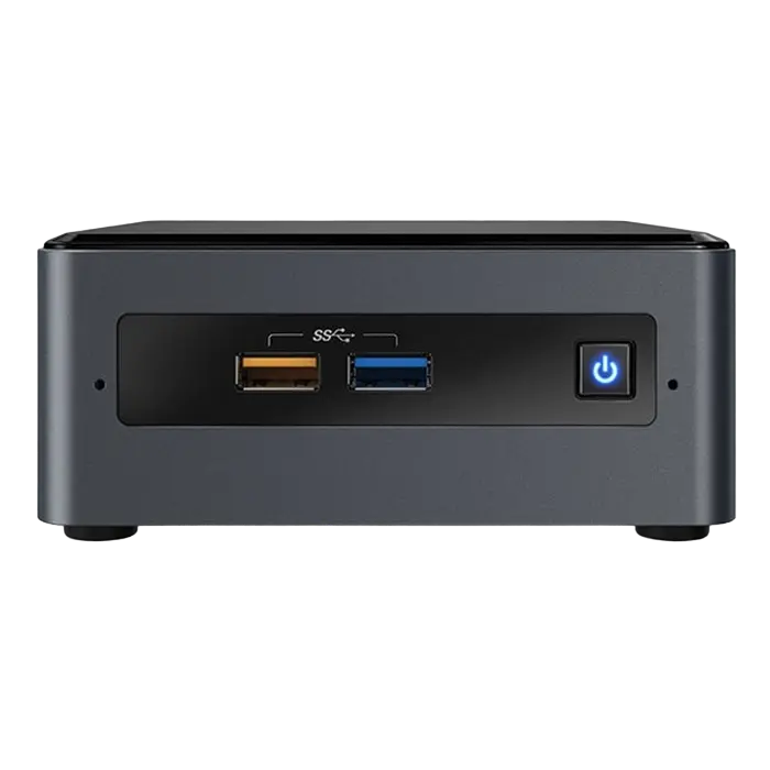 Мини ПК Intel NUC Kit NUC7PJYHN2 Intel Pentium J5005 8 ГБ Черный