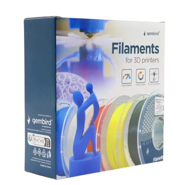 Нить для 3D-принтера Gembird 3DP-ABS1.75HY-01-B Синий