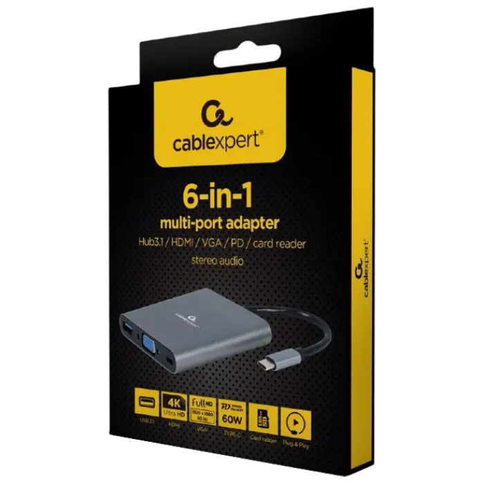 Gembird A-CM-COMBO6-01 Серый