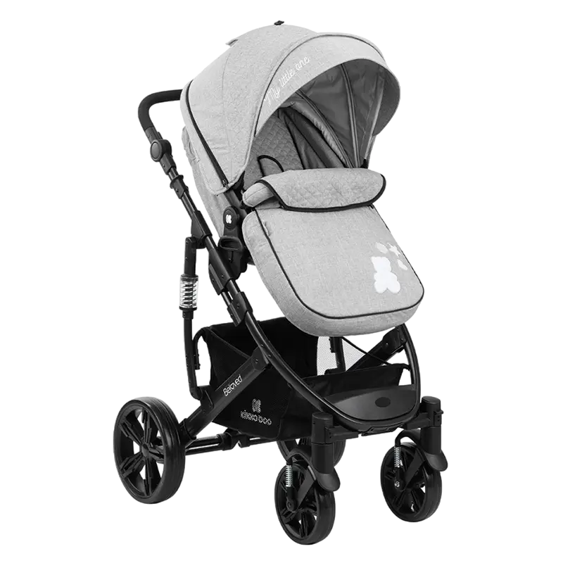 Коляска 3-в-1 Kikka Boo Beloved Серый