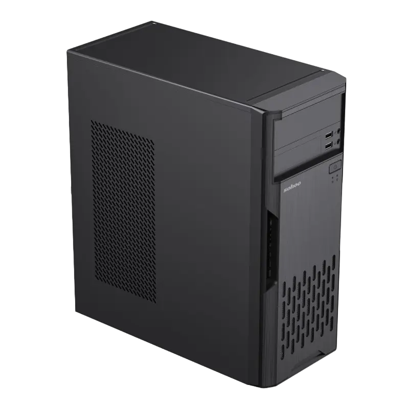 Компьютерный корпус Sohoo 2810BK Midi-Tower Черный