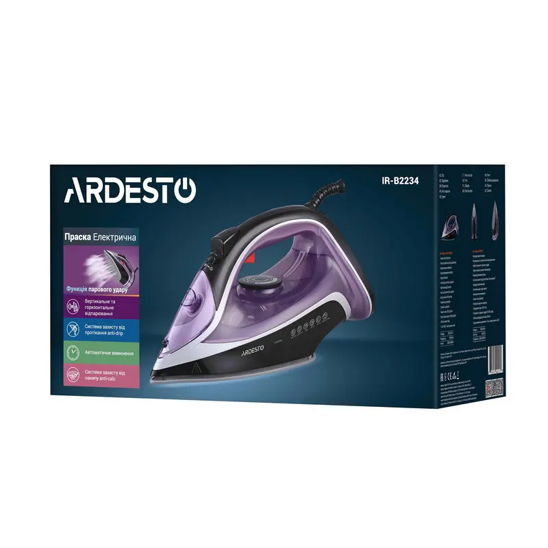 Утюг Ardesto IR-B2234 Фиолетовый