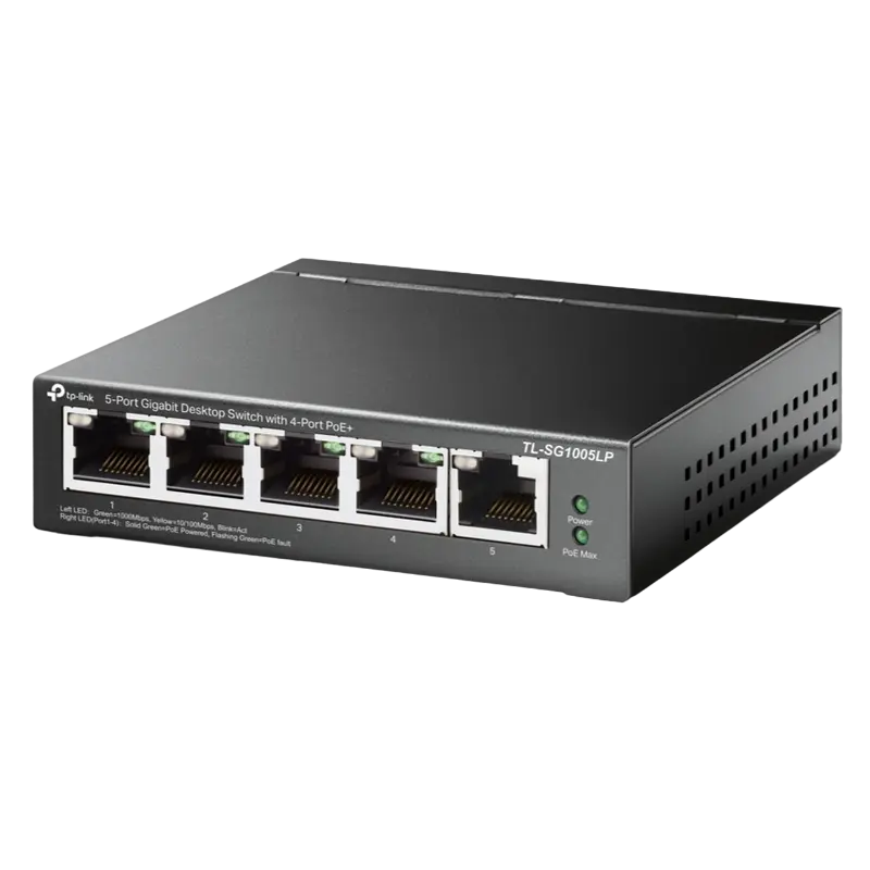 PoE коммутатор TP-LINK Desktop Switch Черный