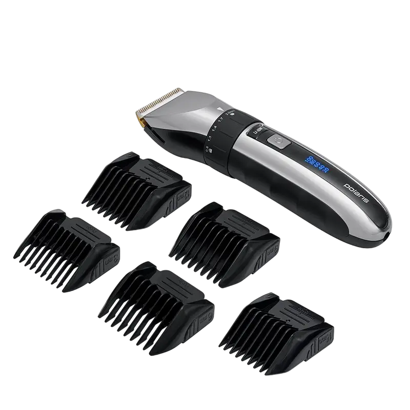 Машинка для стрижки Polaris PHC 3017RC Чёрный | Серебристый