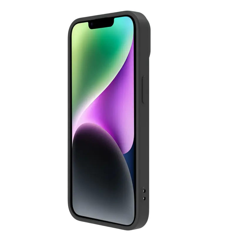 Husă Nillkin Apple iPhone 15 CamShield Silky Silicone CamShield Silky Elegant Black