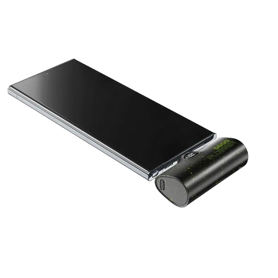 Acumulator extern Cellularline PLUGGER Negru