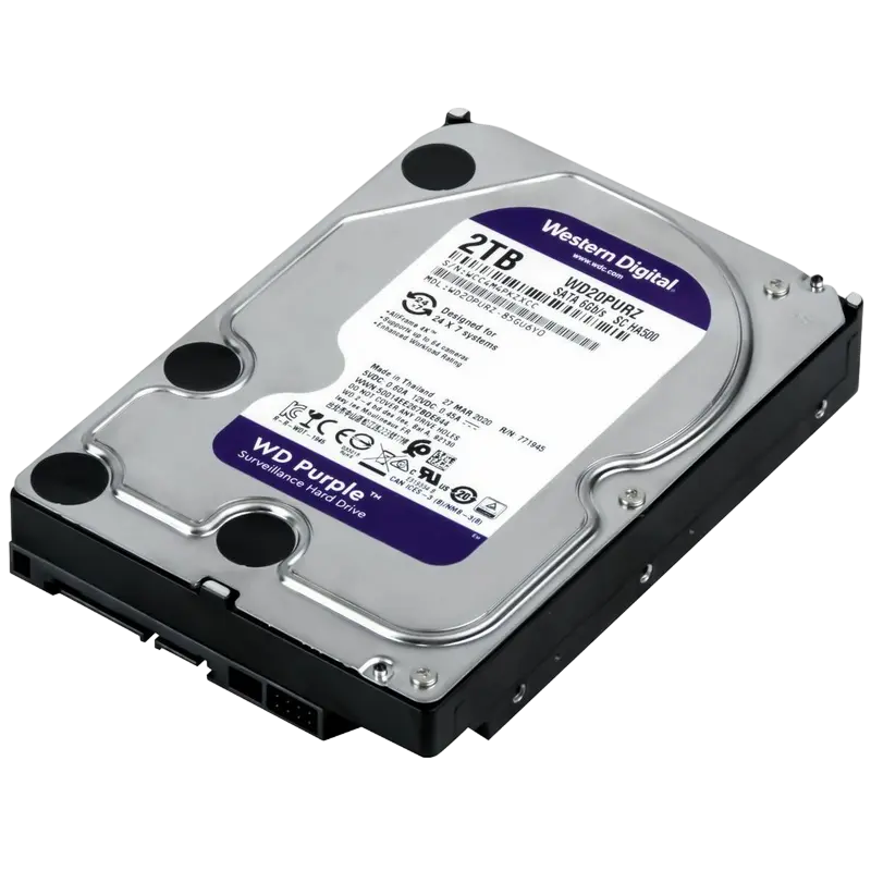 Жесткий диск Western Digital WD Purple WD Purple™ 2 ТБ