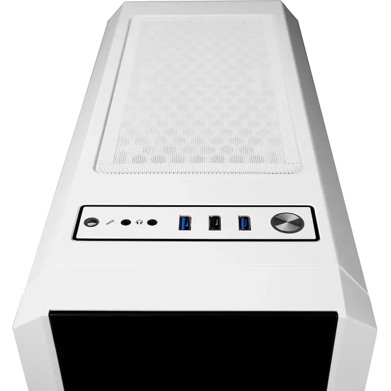 Carcasă PC Chieftec GL-03W-OP Midi-Tower Alb