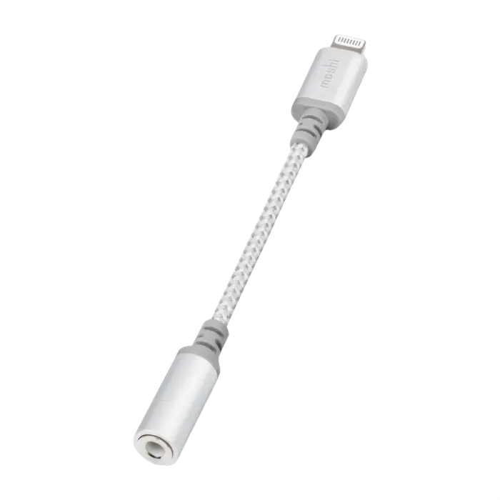 Audio Adaptor Moshi Integra Lightning to 3.5 mm Argintiu