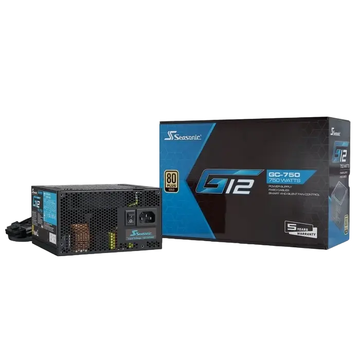 Tip Блок питания для компьютеров Seasonic G12 GC-750 ATX Черный