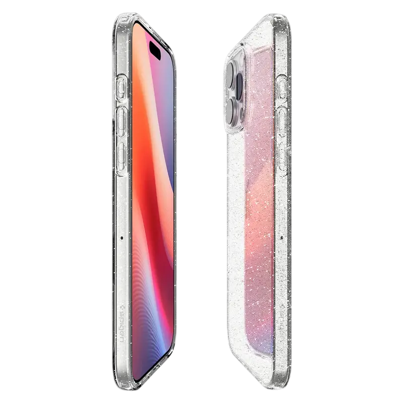 Husă Spigen Apple iPhone 16 Liquid Crystal Liquid Crystal Cristal cu sclipici
