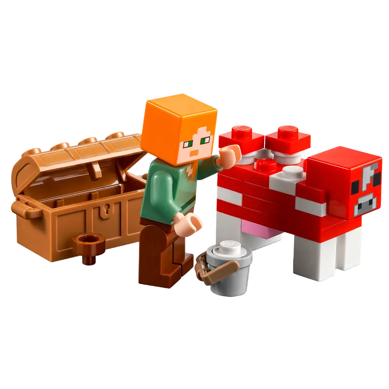 Constructor LEGO The Mushroom House Multicolor