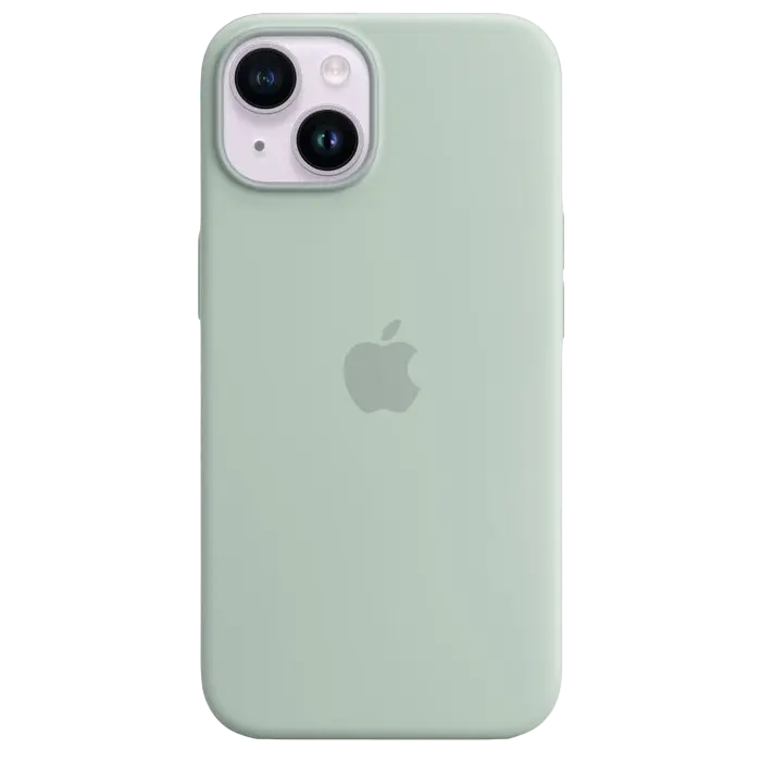 Чехол Apple iPhone 14 Plus Silicone Case MagSafe A2911 MagSafe Оливковый