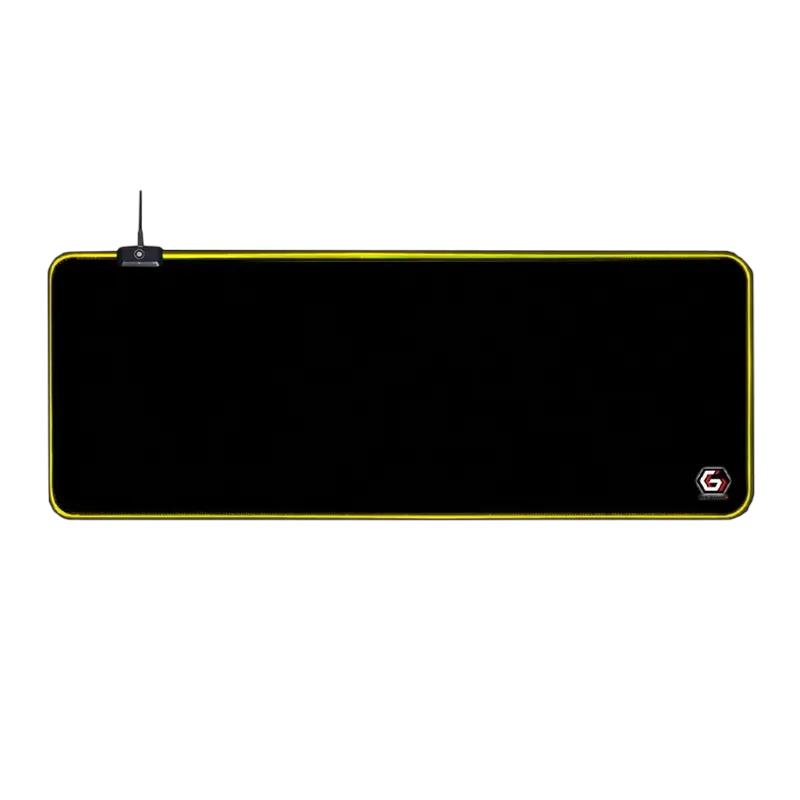 Игровой коврик для мыши Gembird MP-GAMELED L Чёрный