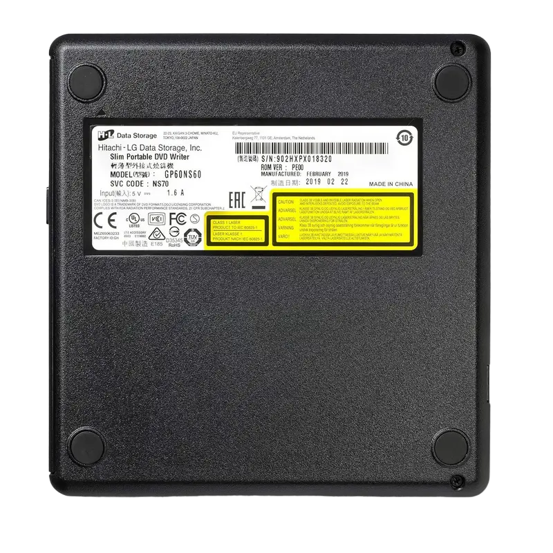 Unitate DVD-RW LG GP60NB60 Argintiu