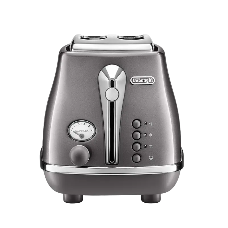 Тостер DeLonghi Icona Vintage Icona Metallics