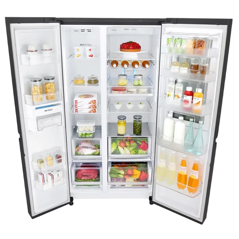 Холодильник LG GC-Q247CBDC Чёрный