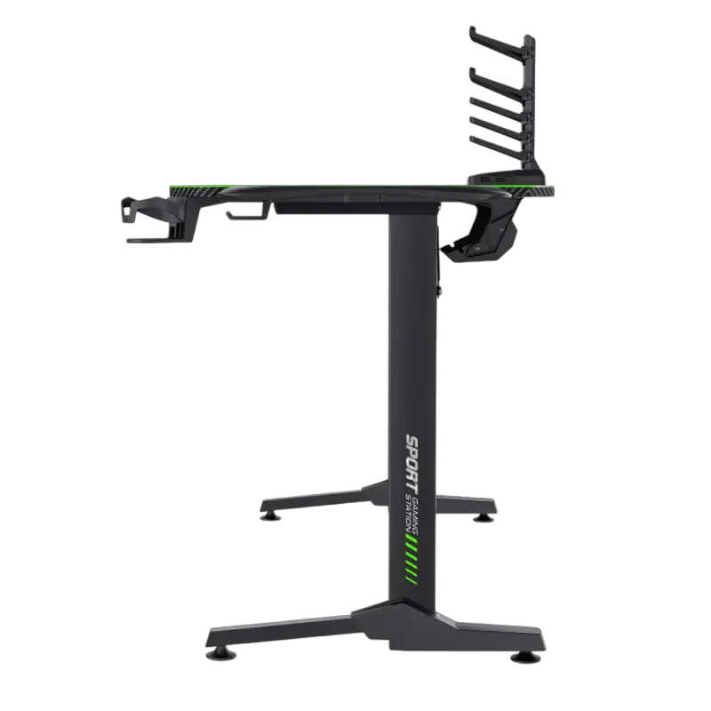 Игровой стол Gamemax D140-Carbon RGB Чёрный