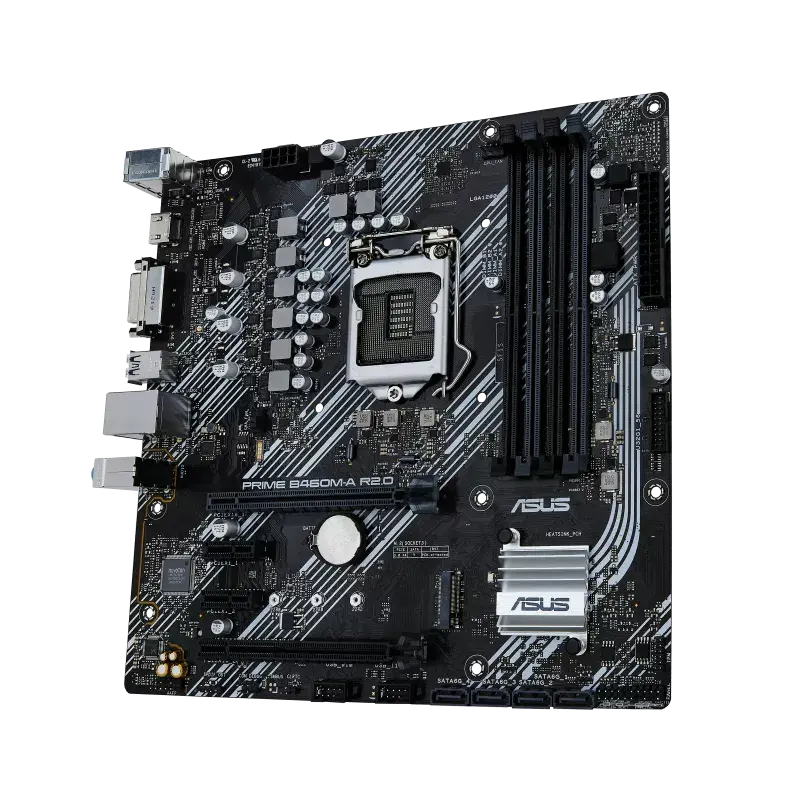 Материнская плата ASUS PRIME B460M-A R2.0 LGA1200 Micro-ATX