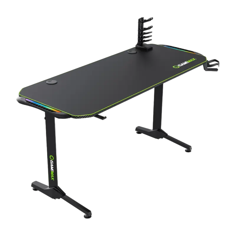 Игровой стол Gamemax D140-Carbon RGB Чёрный
