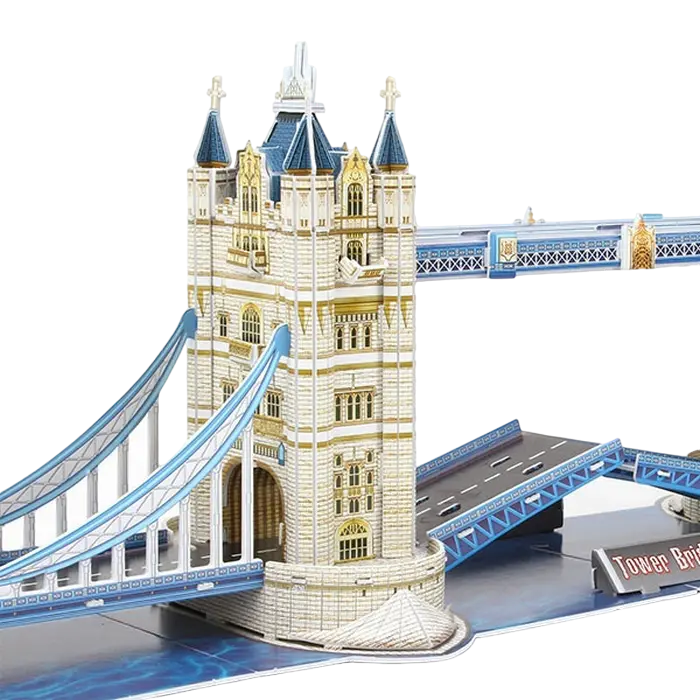 Пазл 3D CubicFun Tower Bridge Бежевый