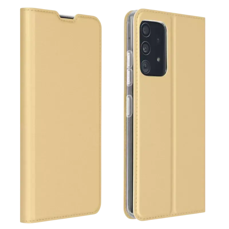Husă tip carte Xcover Samsung Galaxy A72 Soft Book Soft Book Series Gold