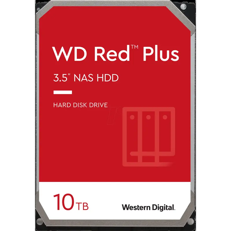 Жесткий диск Western Digital WD Red WD Red Plus™ 10 ТБ