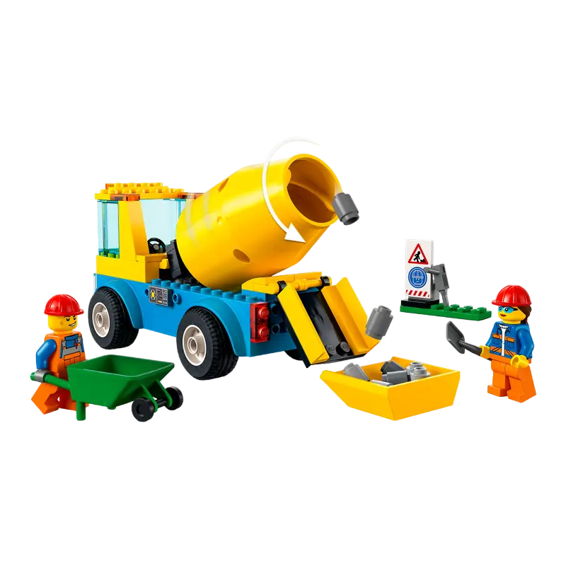 Constructor LEGO Cement Mixer Truck Multicolor