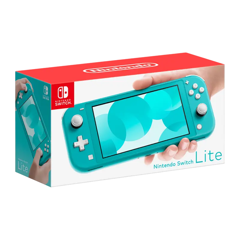 Портативная игровая консоль Nintendo Switch Lite Бирюзовый