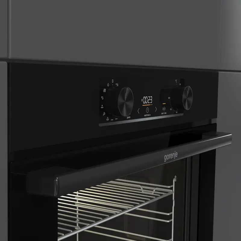 Электрический духовой шкаф Gorenje BOP6737E02BK Черный