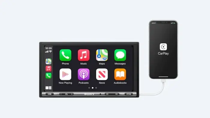 Автомобильный видеорегистратор SONY XAV-AX3250 Черный