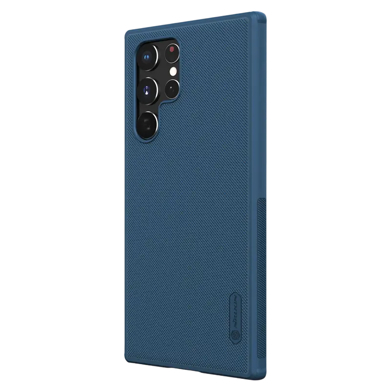 Husă Nillkin Samsung Galaxy S22 Ultra Frosted Pro Albastru