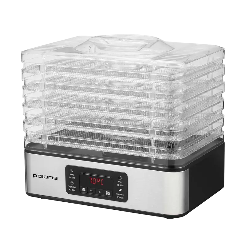 Сушилка для фруктов Polaris PFD 2008SV Чёрный