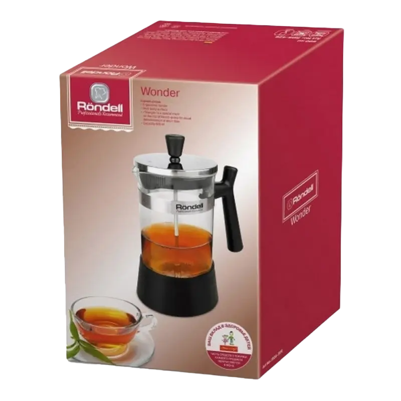 Френч-пресс Rondell Wonder Wonder Чёрный