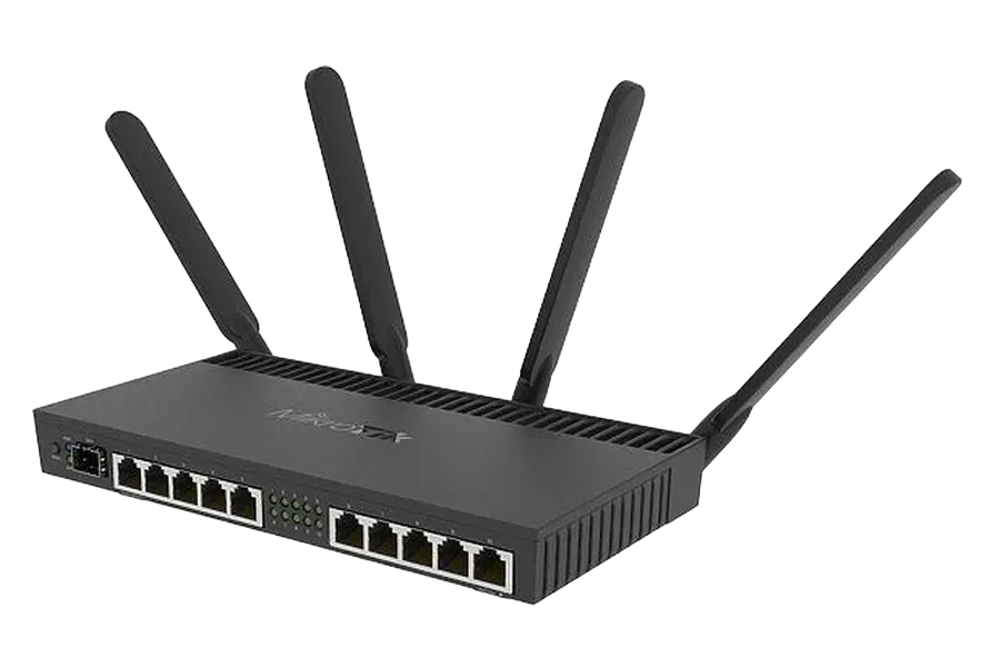 Маршрутизатор MikroTik RB4011iGS+5HacQ2HnD-IN Черный