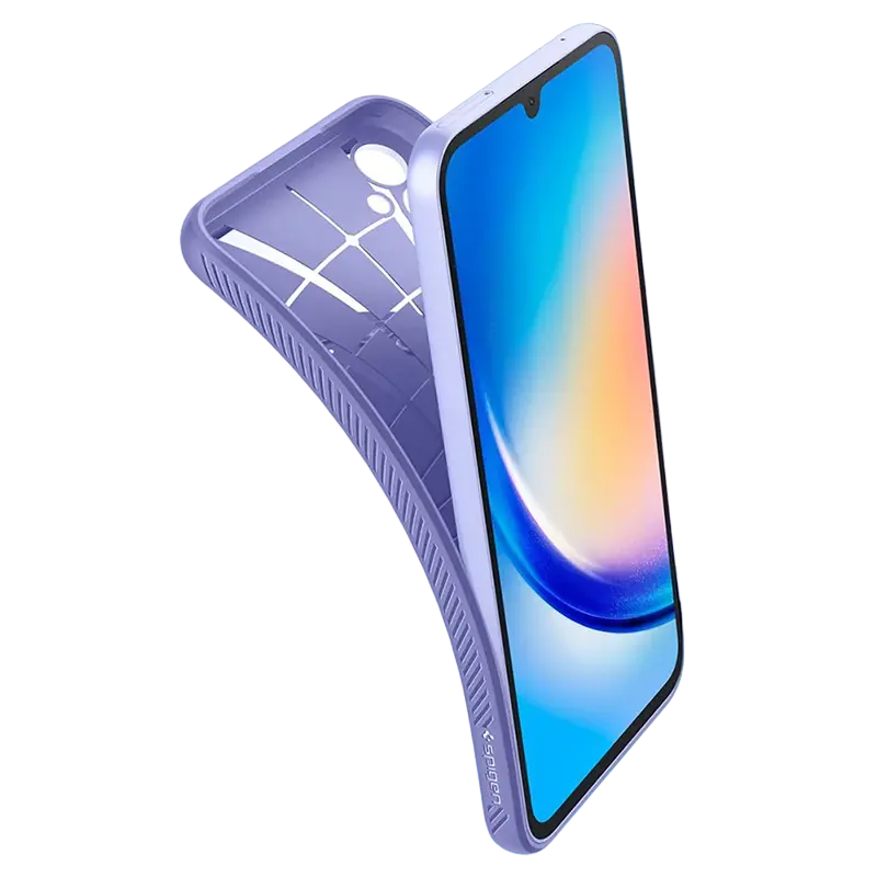 Чехол Spigen Samsung Galaxy A34 Liquid Air Liquid Air Фиолетовый