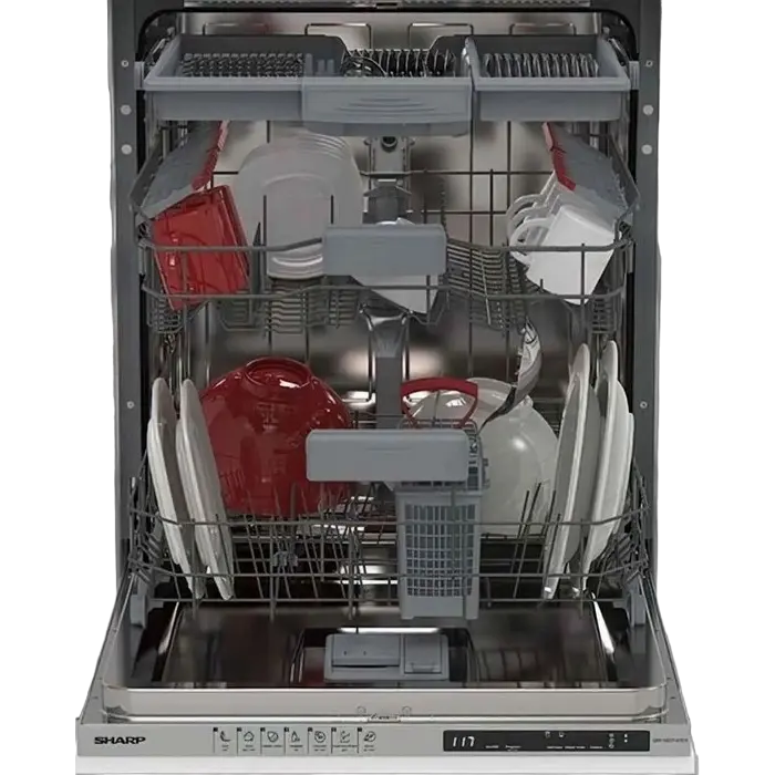 Mașină de spălat vase Sharp QW-NI27I47DX-EU Alb