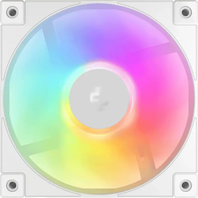 Вентилятор для ПК Deepcool FD12 ARGB 120 мм Белый
