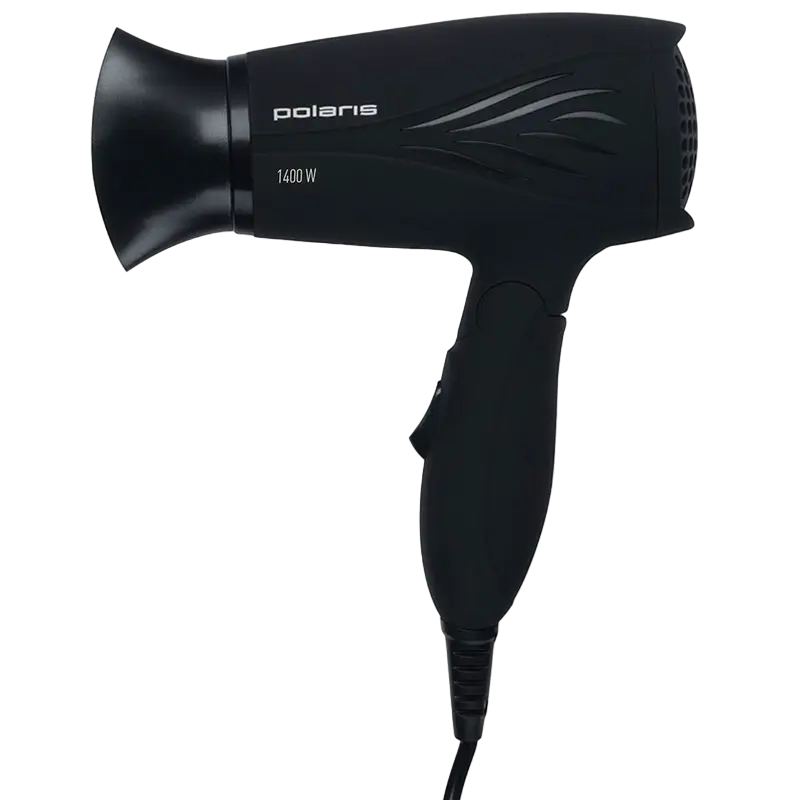 Компактный фен Polaris PHD 1467T Чёрный