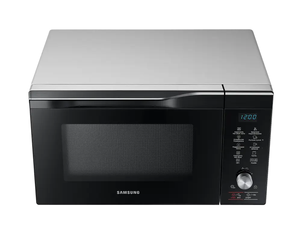 Микроволновая печь Samsung MC32K7055CT/BW Нержавеющая сталь