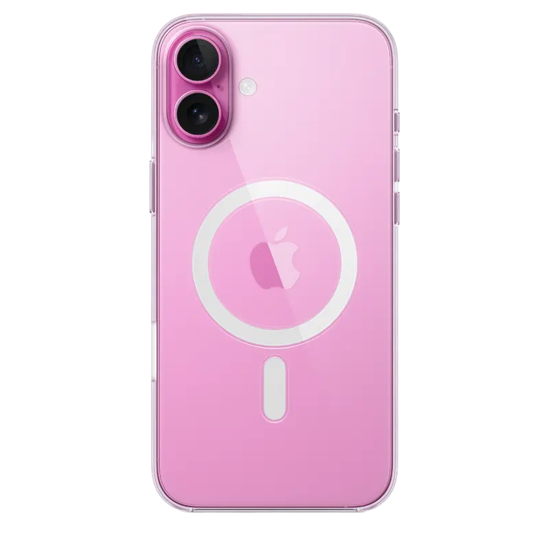 Чехол Apple iPhone 16 Plus Clear Case with MagSafe A3244 Clear Case с MagSafe Прозрачный