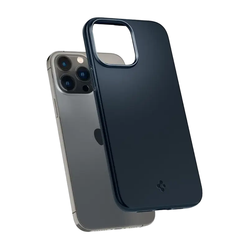 Чехол Spigen Apple iPhone 13 Pro Max Thin Fit Thin Fit Metal Slate