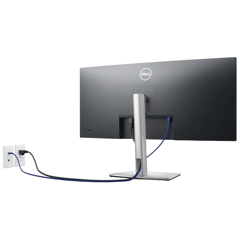 Монитор DELL P3424WE Чёрный | Серебристый