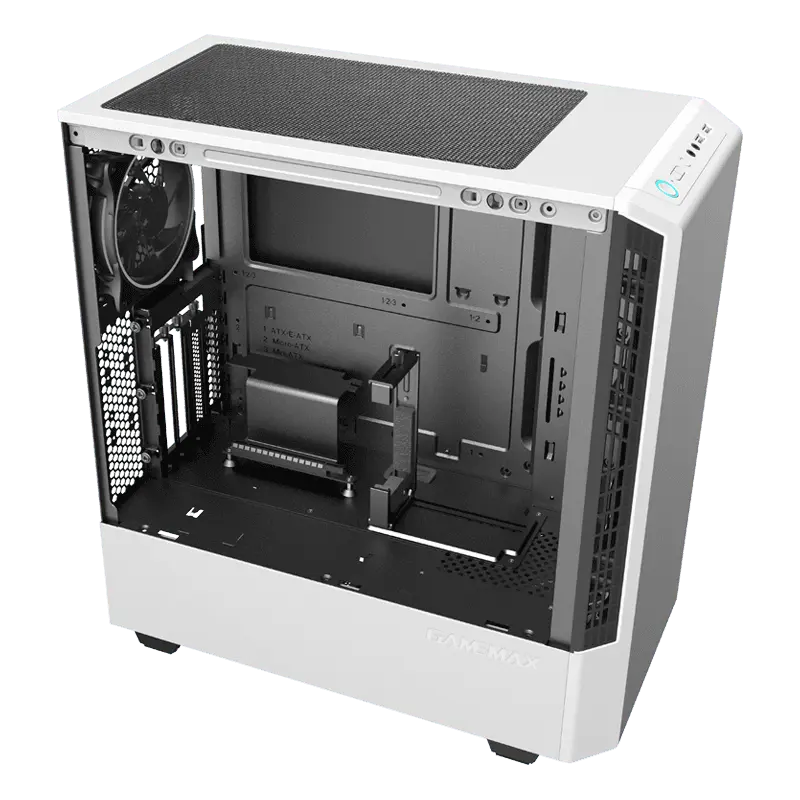 Компьютерный корпус Gamemax PANDA T802 WT Midi-Tower Белый