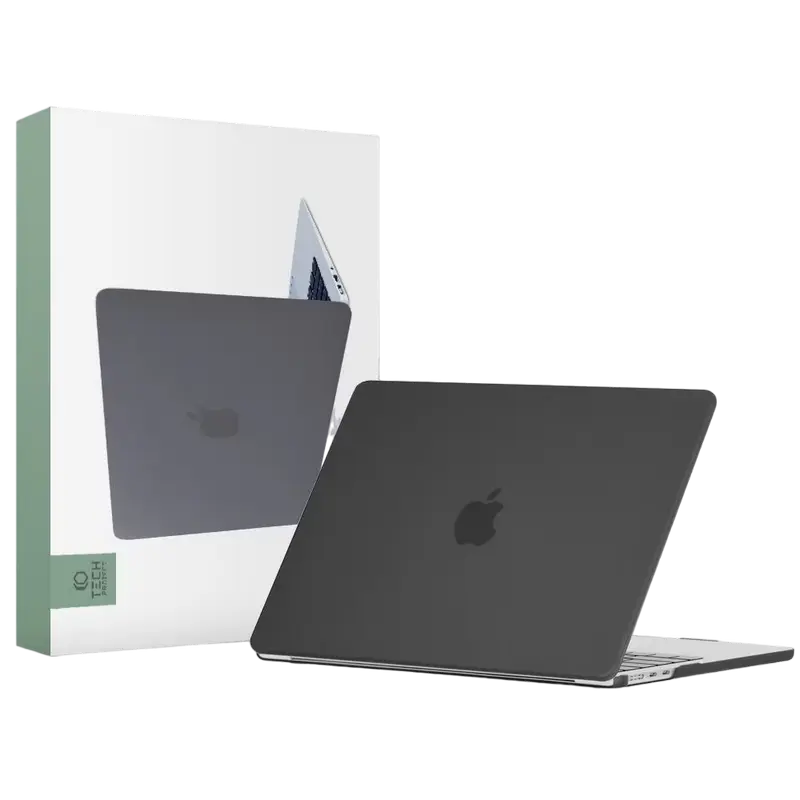 Чехол для ноутбука Tech Protect Macbook Air 13 (2022) Smartshell Черный