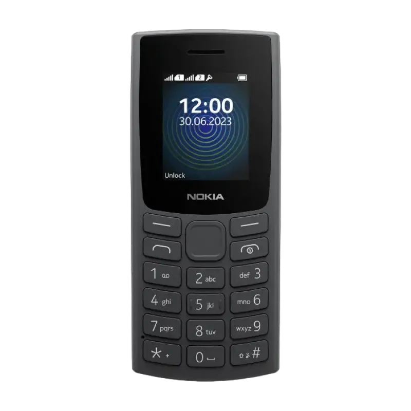 Мобильный телефон Кнопочный Nokia 110 (2023) Charcoal