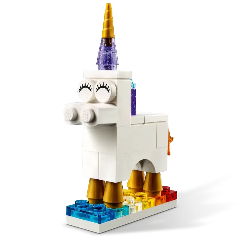 Конструктор LEGO Creative Transparent Bricks Разноцветный